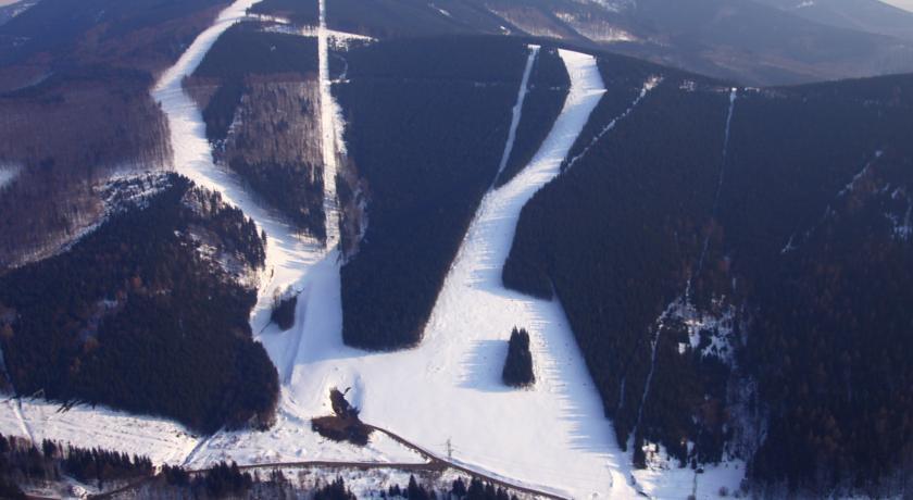 Luxusni Horsky Apartman Primo U Sjezdovky Kouty Loučná nad Desnou Extérieur photo